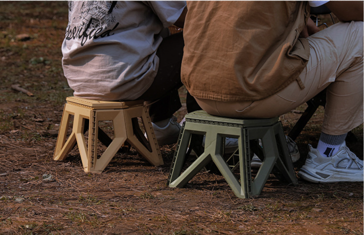 Tabouret pliant portable pour camping pêche et extérieur_voghion.com