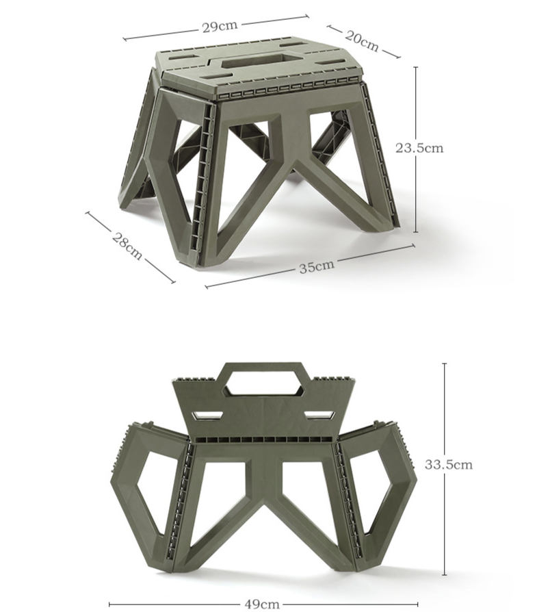 Tabouret pliant portable pour camping pêche et extérieur_voghion.com