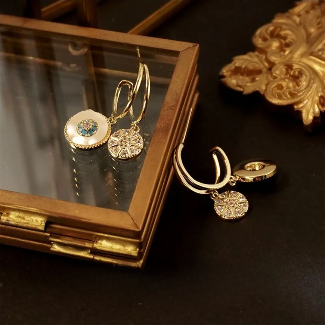 Orecchini a clip con ago in argento 925, design lussuoso_voghion.com