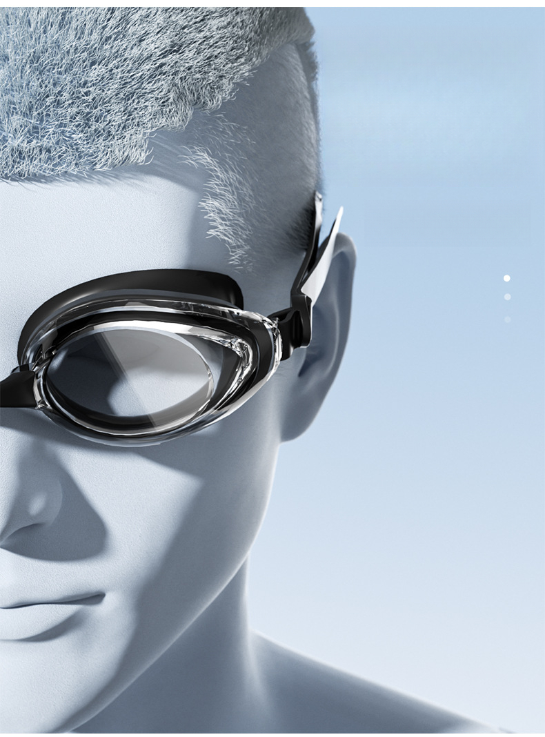 Damen Und Herren Schwimmbrille Mit Sehstärke Antibeschlag Wasserdicht_voghion.com