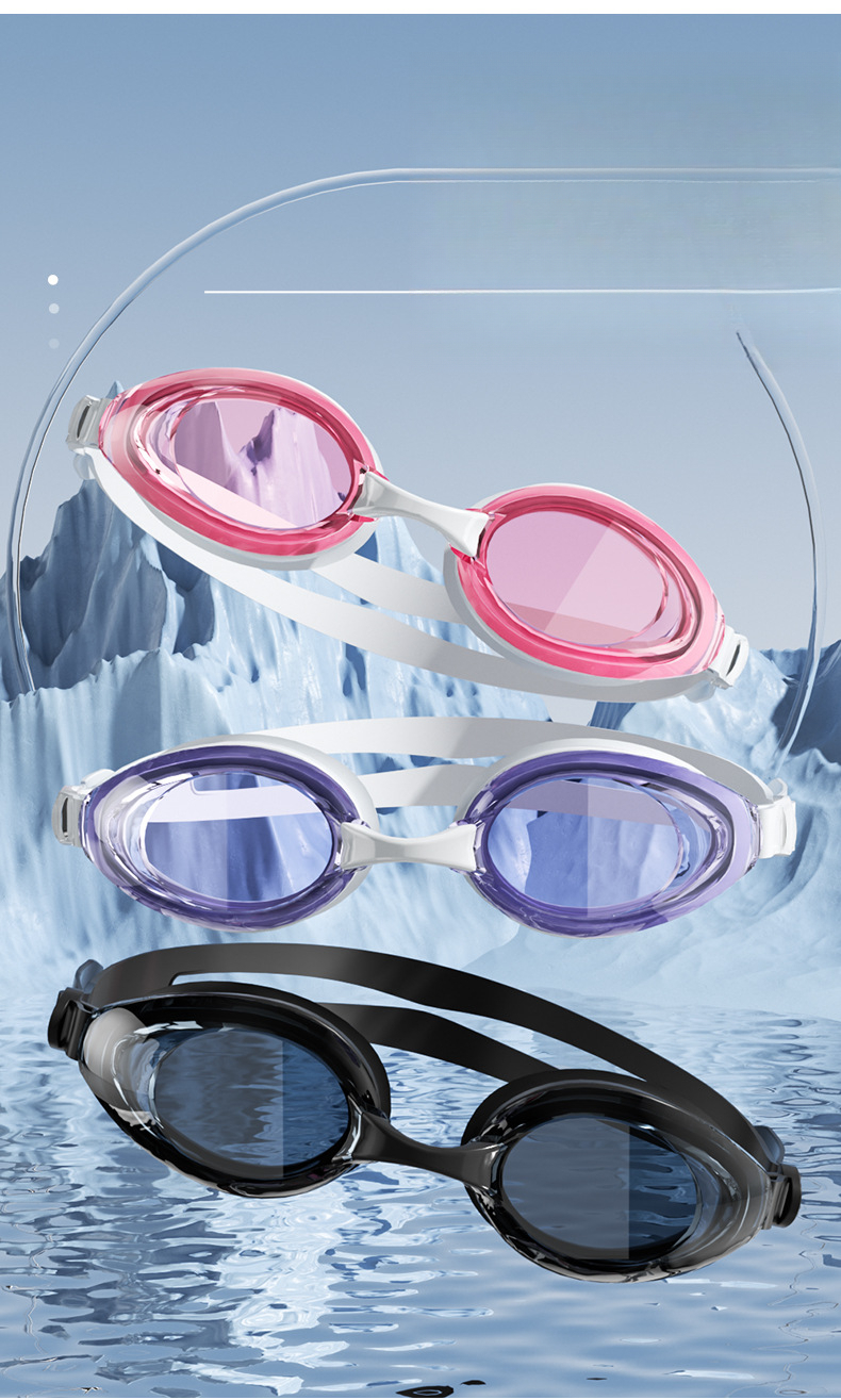 Damen Und Herren Schwimmbrille Mit Sehstärke Antibeschlag Wasserdicht_voghion.com