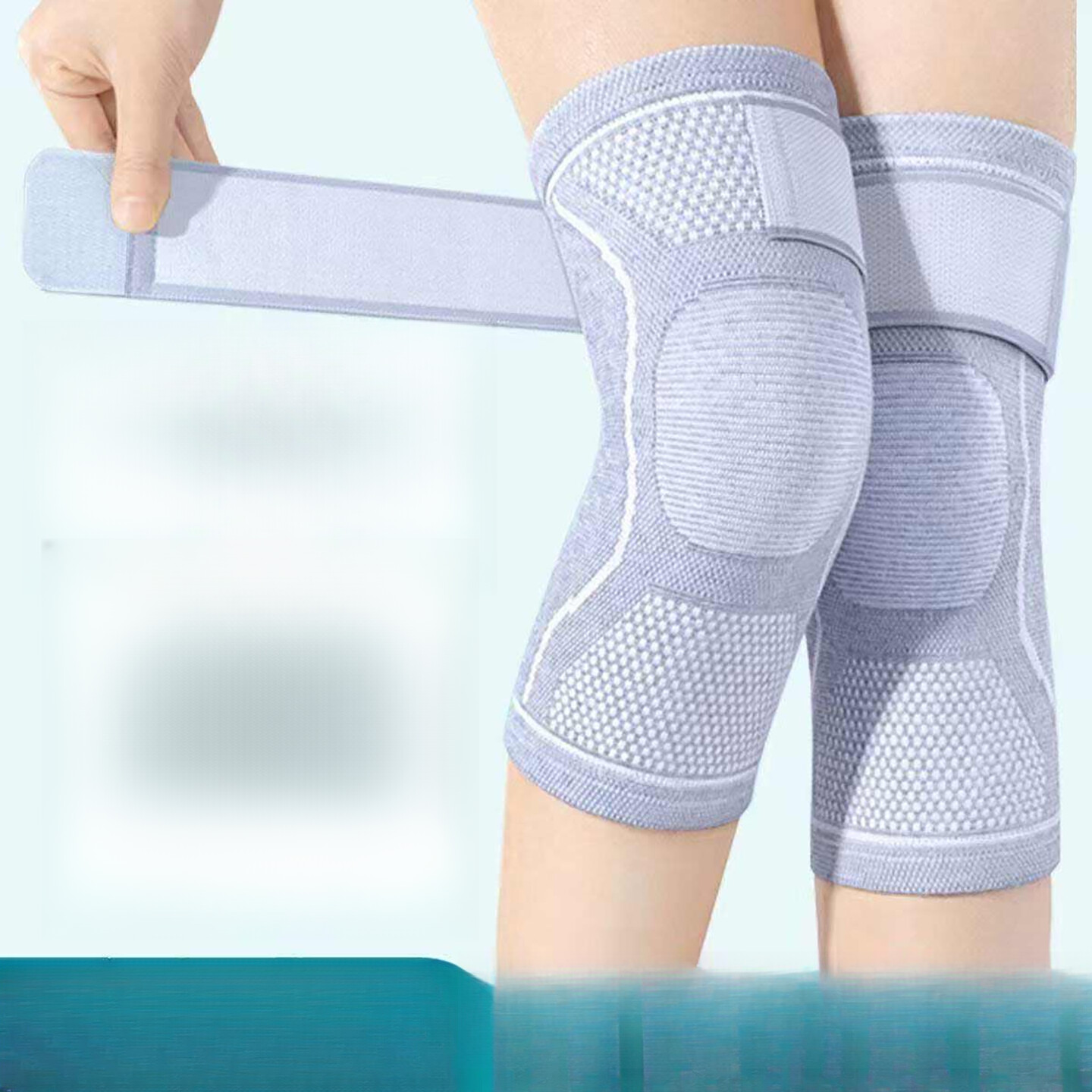 Strap-On Anti-Slip Brace For Warmth And Protection Of The Knee Joint, Meniscus Injury, Old Cold Legs, Joint Protection,_voghion.com