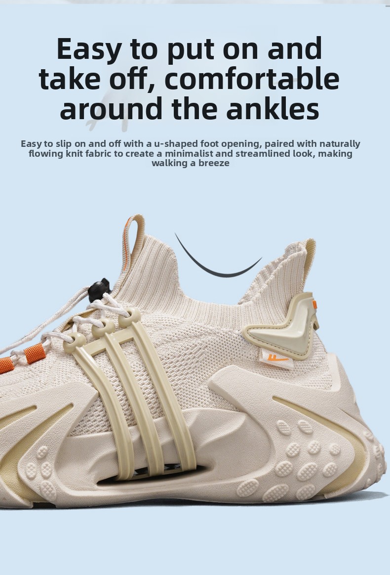 Men's Breathable Mesh Dad Sneakers Height Increasing Running Shoes_voghion.com