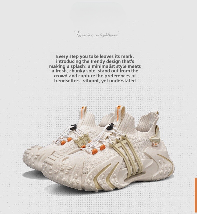 Men's Breathable Mesh Dad Sneakers Height Increasing Running Shoes_voghion.com