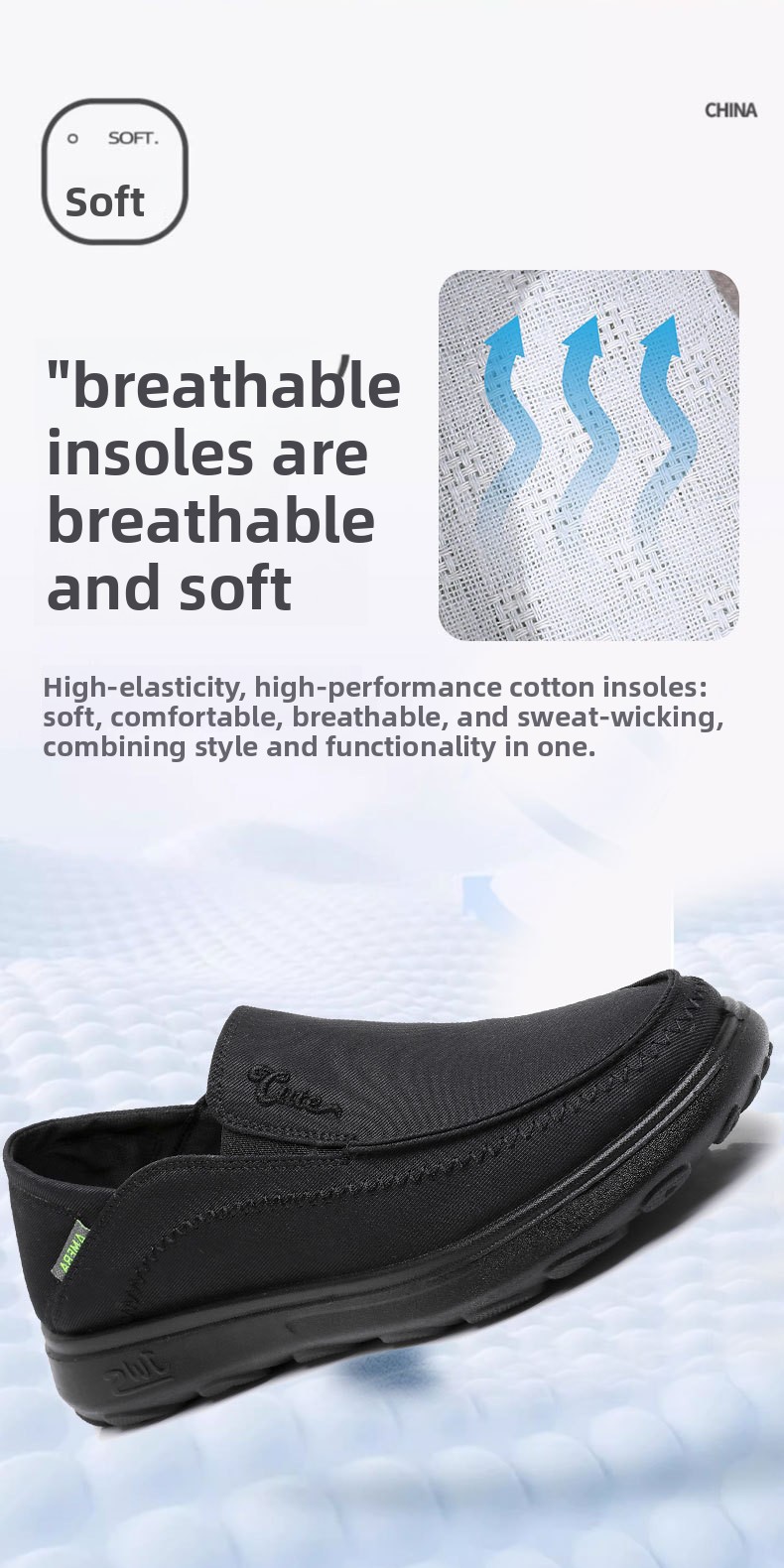 Herren Atmungsaktive Freizeitschuhe Aus Leinen, Bequeme Slipper_voghion.com