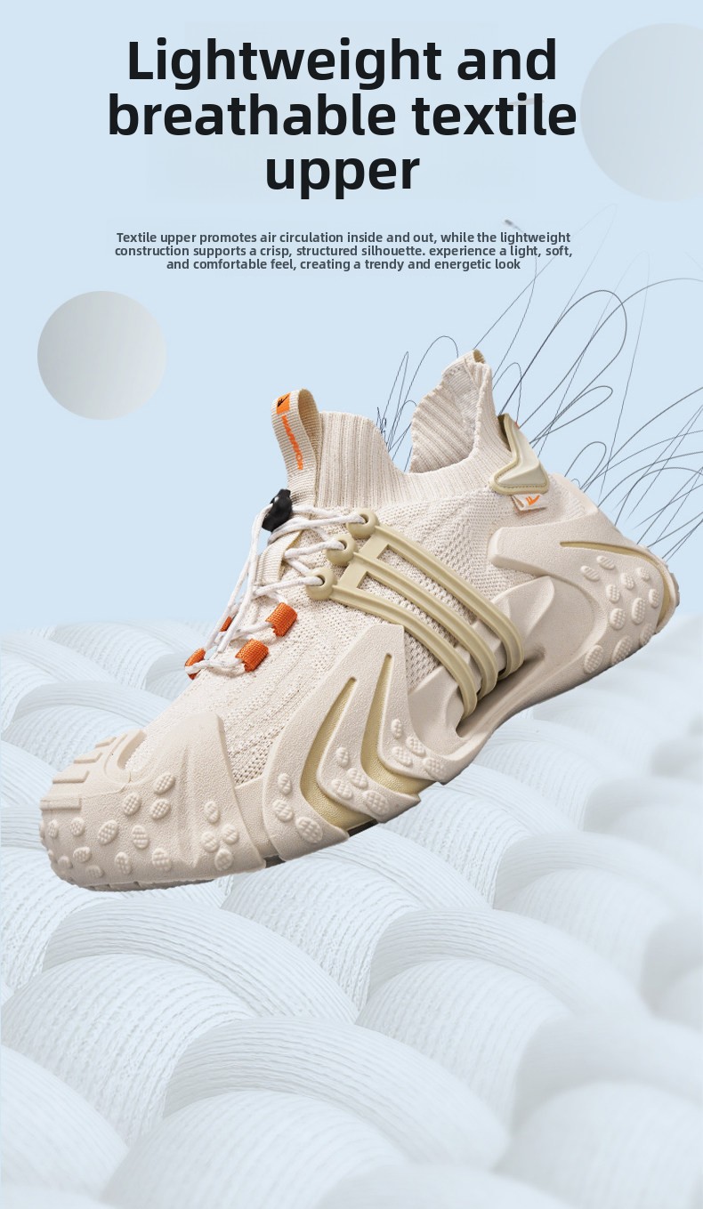 Men's Breathable Mesh Dad Sneakers Height Increasing Running Shoes_voghion.com