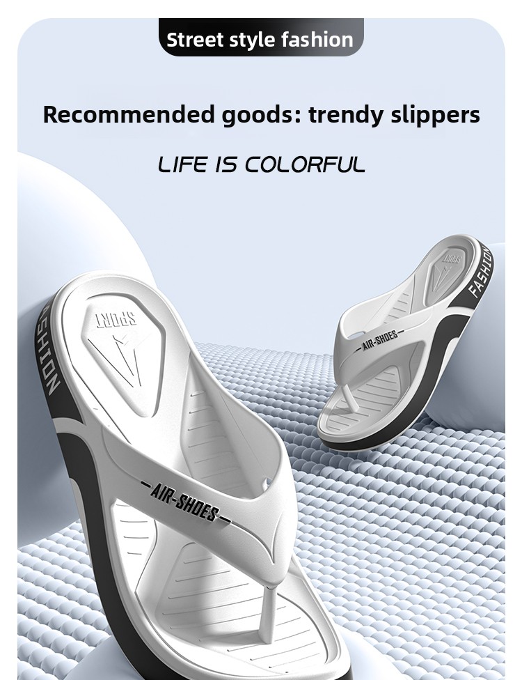 Men's Flip-flops For Summer With Cushioning And Non-slip Sole_voghion.com