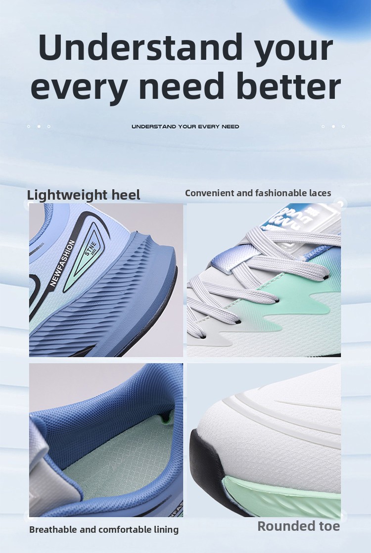 Mens Lightweight Breathable Mesh Running Shoes For Sports_voghion.com