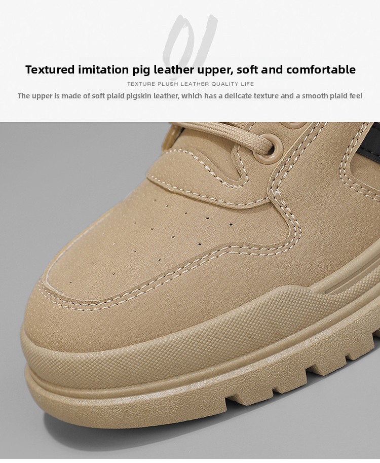 Breathable Mens Safety Work Shoes For Construction Sites Waterproof_voghion.com