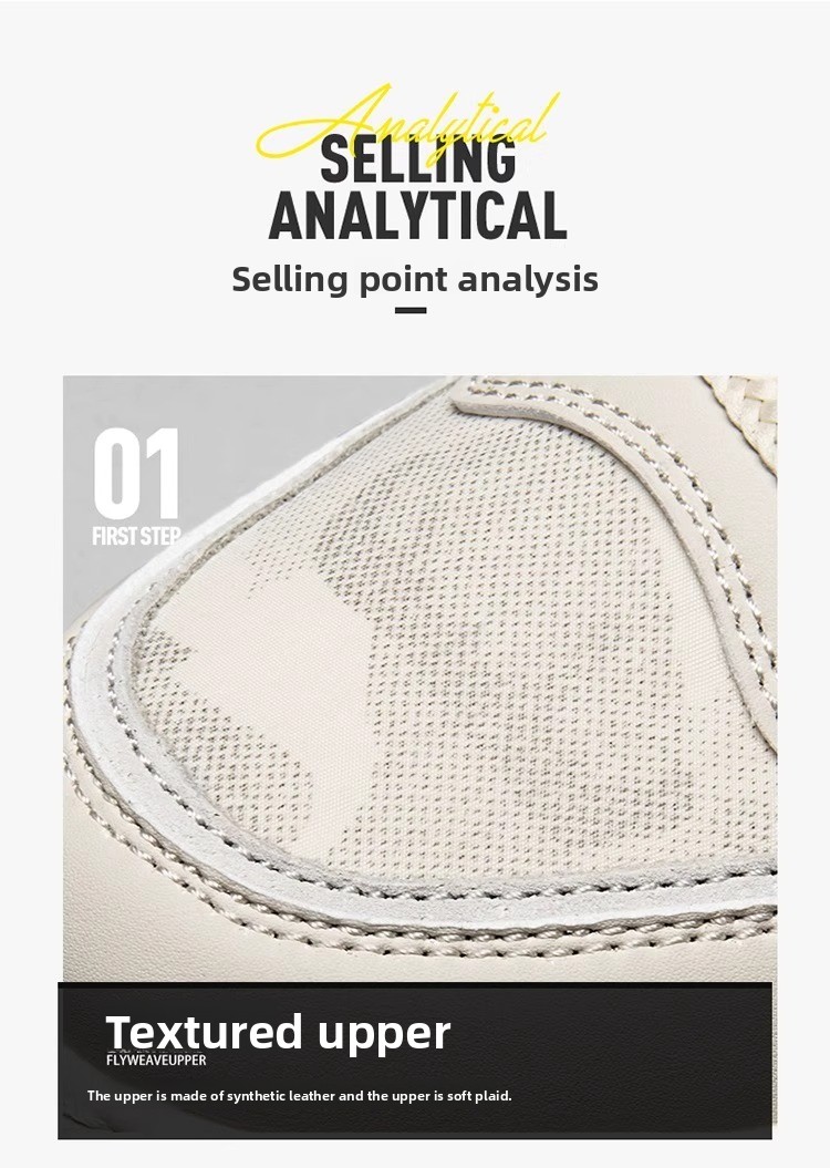Men's Breathable Black Canvas Sneakers Height Increasing Casual Shoes_voghion.com