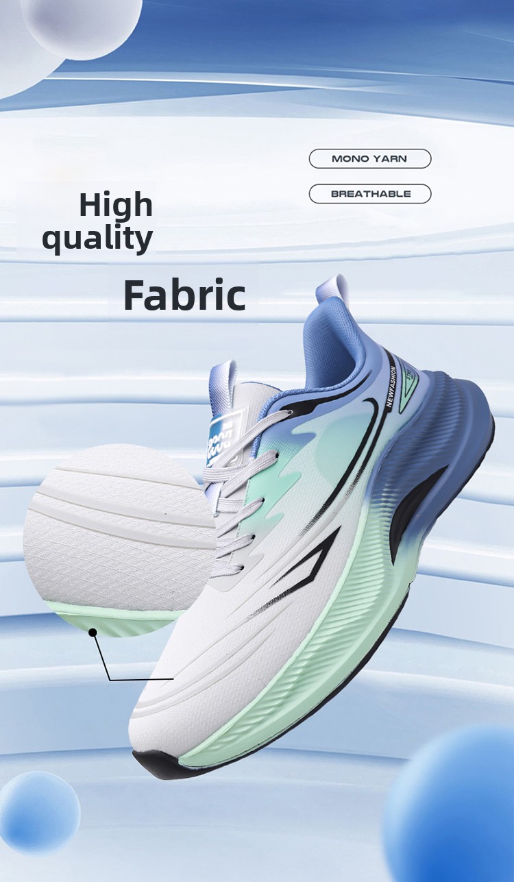 Mens Lightweight Breathable Mesh Running Shoes For Sports_voghion.com