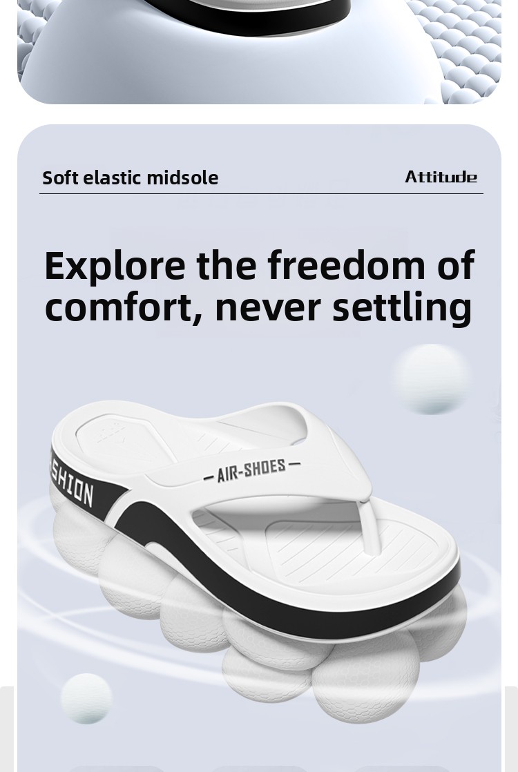 Men's Flip-flops For Summer With Cushioning And Non-slip Sole_voghion.com