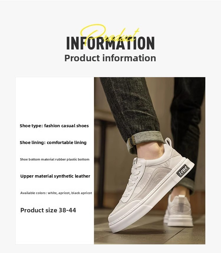 Men's Breathable Black Canvas Sneakers Height Increasing Casual Shoes_voghion.com