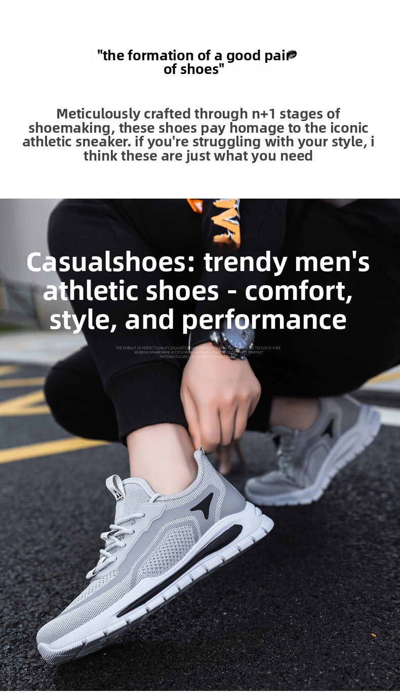 Breathable Black Safety Trainers For Men Non-slip Work Shoes_voghion.com