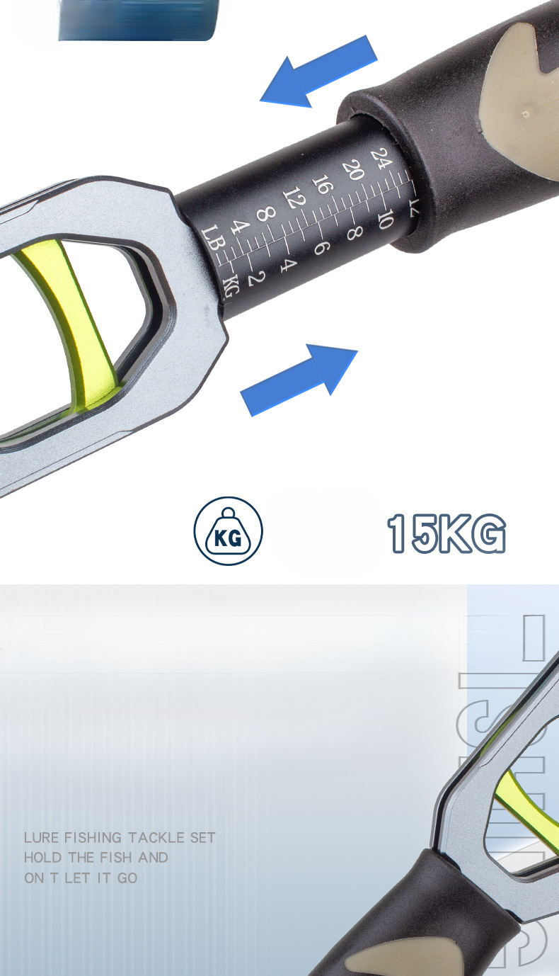 360-degree Rotating Aluminum Alloy With Symmetrical Fish Controller, Hook Extractor, Line Cutter, Fishing Pliers And Multifunctional Road Pliers._desvips.com
