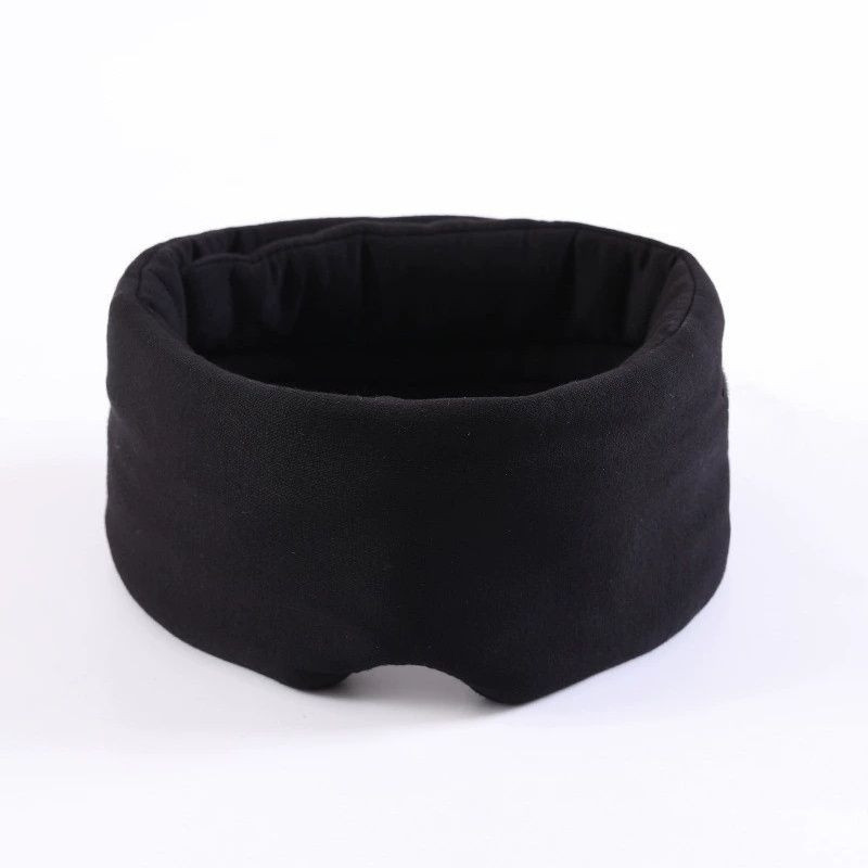 Travel Neck Pillow With Eye Mask, Providing Light-blocking, Breathable, And Supportive Features_desvips.com