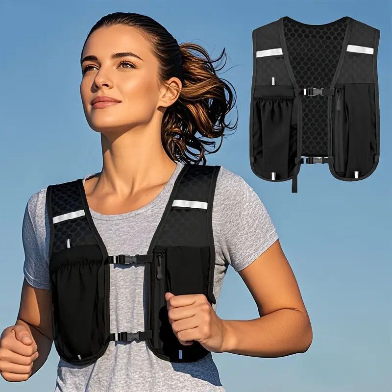 Cross-border Light Luxury Vest Bag For Sports, Hiking, Mountaineering, Outdoor Cycling, Large-capacity Water Bag,_desvips.com