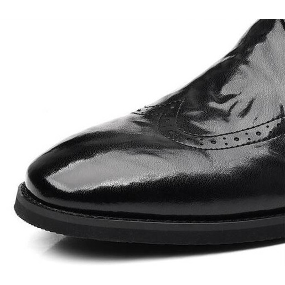 European Station Boutique Soft-toed Boots For Men, New Chelsea Business High-top Men's Shoes, Korean Style Casual_vogvips.com